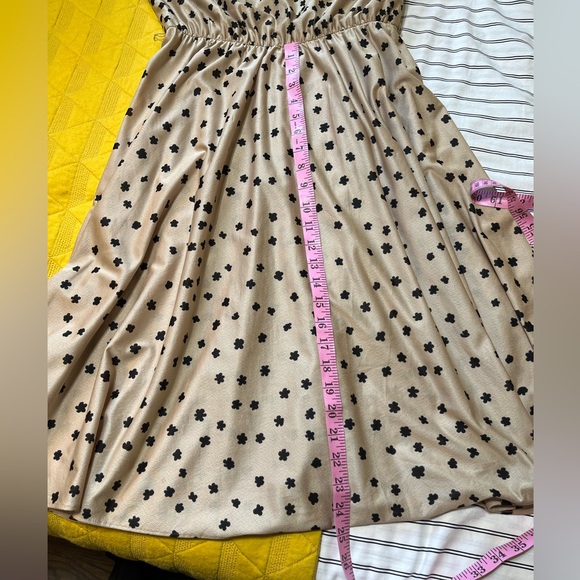 Vintage Malouf of Dallas raining flowers dress - Picture 9 of 11